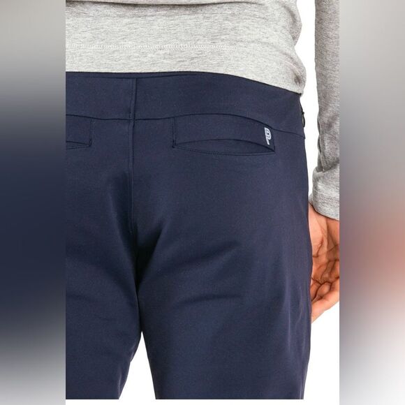 Public Rec Men’s Navy Blue Daymaker Slim Tapered Leg Casual Pant - Picture 3 of 9